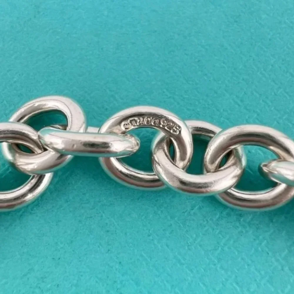 Tiffany & Co. Round Tag Bracelet - 7 1/2” Price firm - Picture 2 of 4